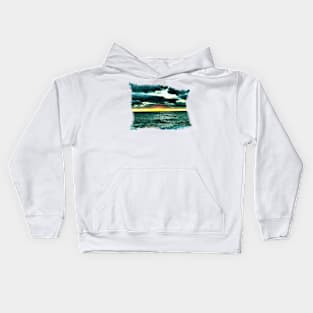 Ocean Sunrise Kids Hoodie